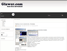 Tablet Screenshot of glawer.com